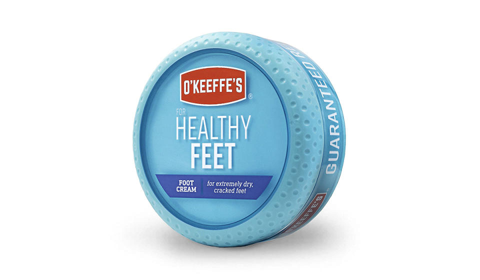Blue foot cream canister