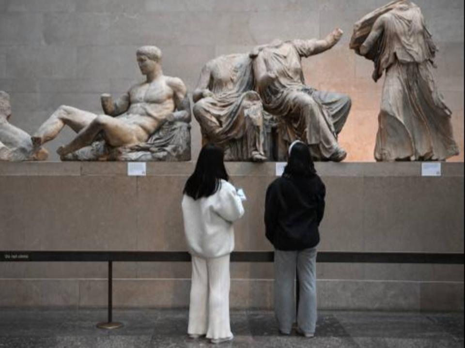 The British Museum houses the Parthenon Marbles, also known as the Elgin Marbles (AFP via Getty Images)