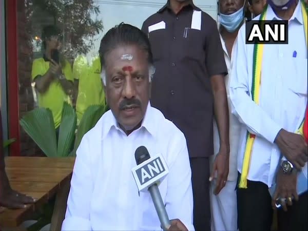 All India Anna Dravida Munnetra Kazhagam Cordinator O Pannerselvam (Photo/ANI)