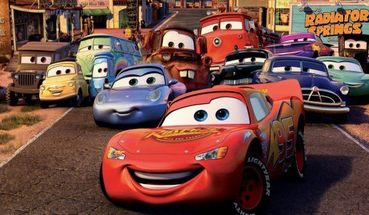 Why are there no humans in Disney's Cars franchise? Credit: Disney