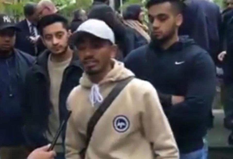 Syed Islam's friend broke down as he paid tribute to the 20-year-old who was stabbed to death in Mile End