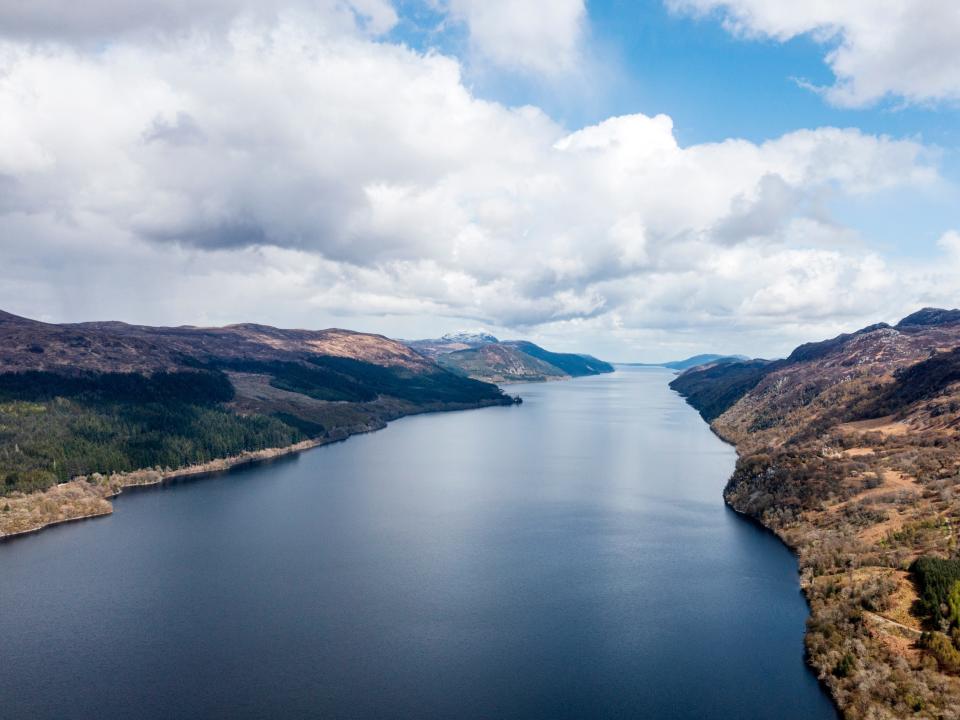 View of Loch Ness, Scottish Highlands