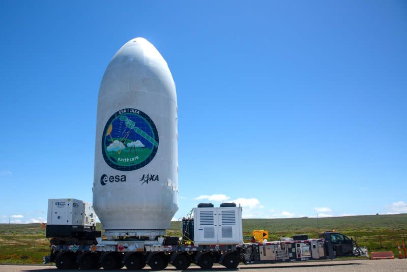 SpaceX launched the ESA's EarthCARE Earth observation satellite that will examine clouds and aerosols in the atmosphere. Photo courtesy European Space Agency - ESA