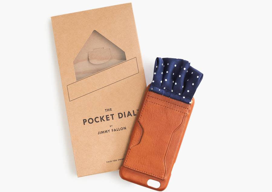 Jimmy Fallon, Secret Inventor, Just Combined an iPhone Case With a Pocket Square