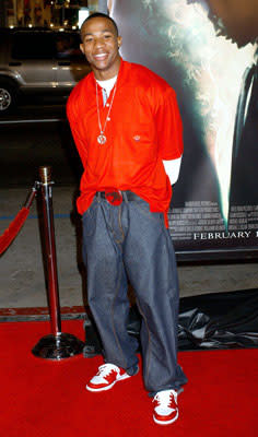 Arlen Escarpeta at the Hollywood premiere of Warner Bros. Pictures' Constantine