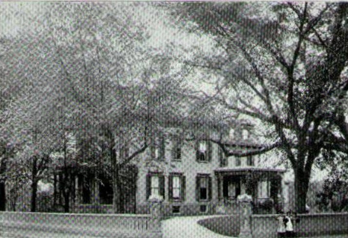 The Fannie W. Phillips home at 10 White St. in Taunton, pictured in 1899.