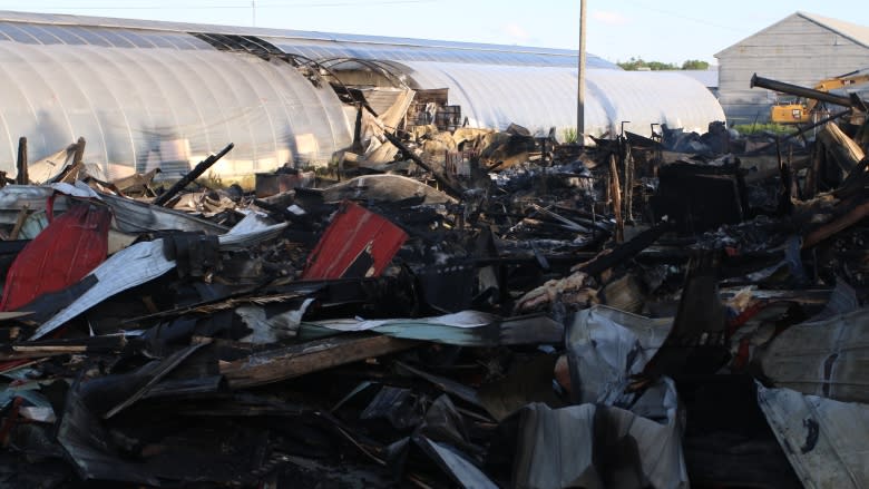 Fire at Eyking Farms in Cape Breton destroys store, damages greenhouses