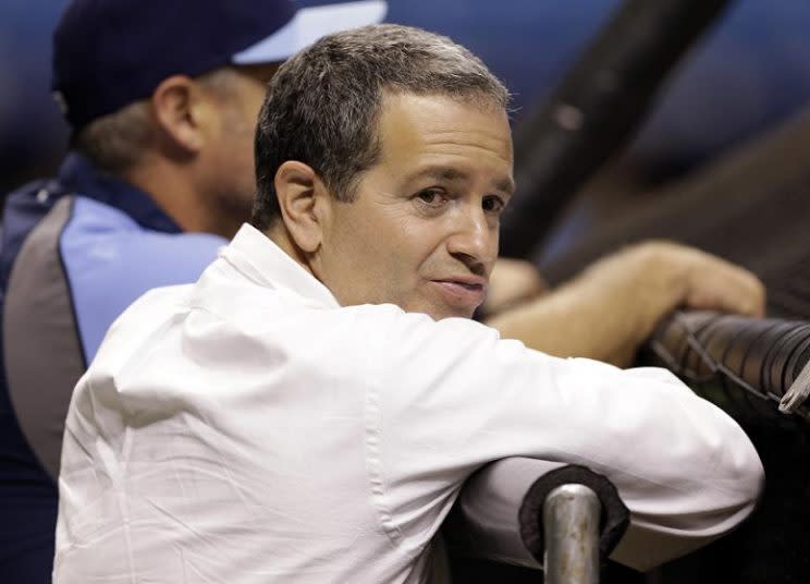 Tampa Bay Rays owner Stuart Sternberg was the lone vote against the new CBA. (AP)