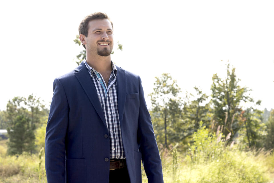 FARMER WANTS A WIFE: Farmer Mitchell in the Season 2 premiere of FARMER WANTS A WIFE airing Thursday, Feb. 1 (9:02-10:00 PM ET/PT) on FOX.  ©2024 Fox Media LLC. CR: Mark Hill/FOX