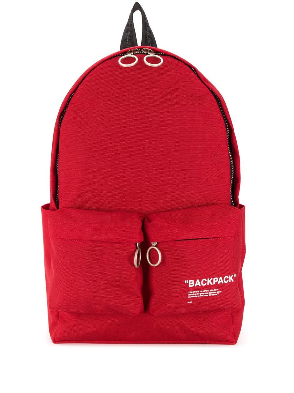 2) slogan backpack