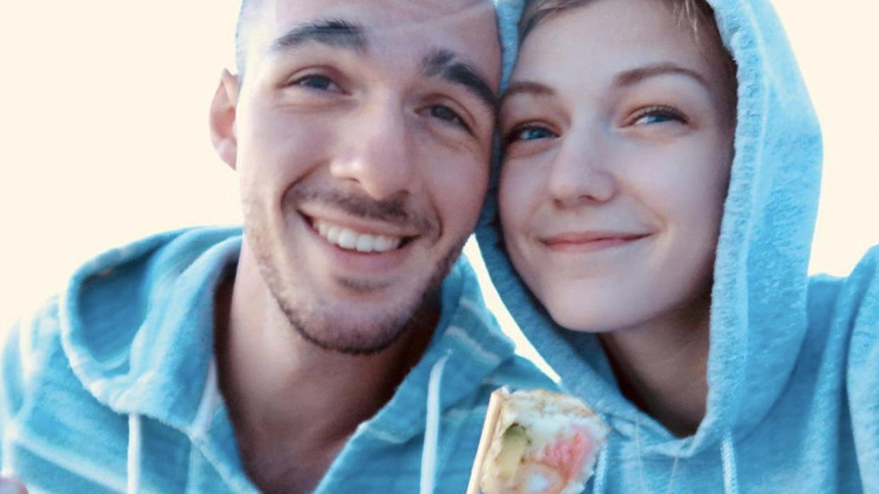 Brian Laundrie and Gabby Petito in this undated handout photo. (North Port, Fla., Police/Handout via Reuters/File)