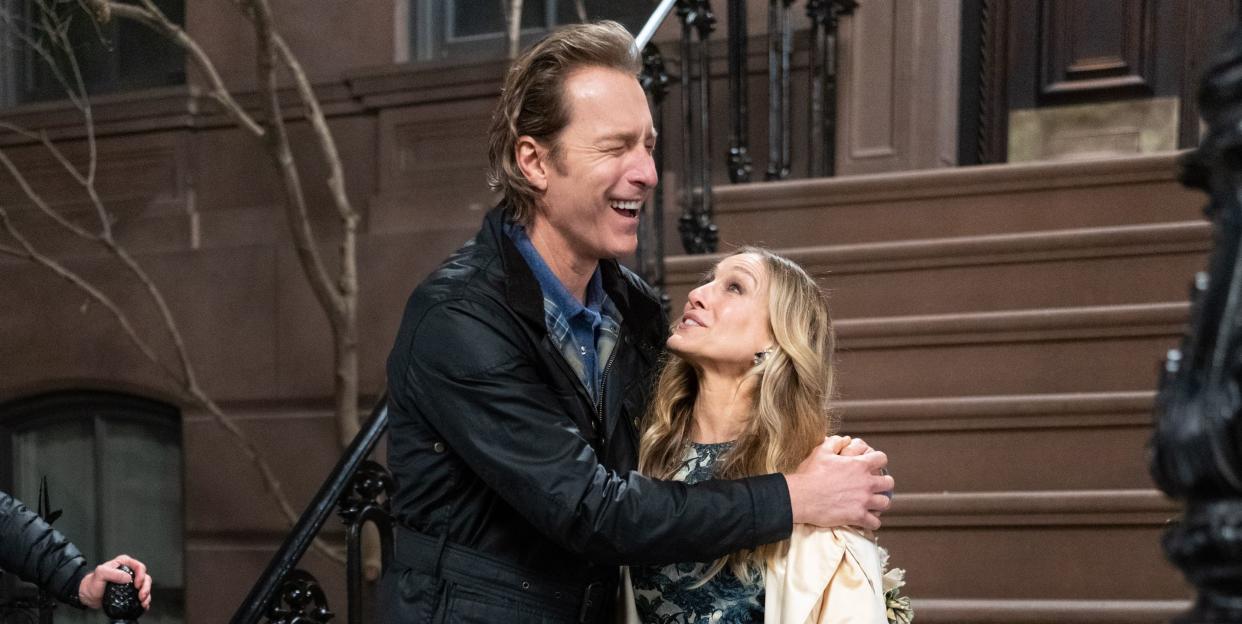 john corbett, sarah jessica parker, and just like that