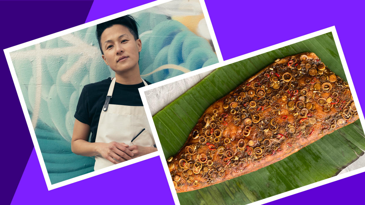 Curious how to make your own cured fish at home? Chef Melissa King shares her top tips, and a recipe. (Photos: Alaska Seafood; designed by Areta Gjicali)