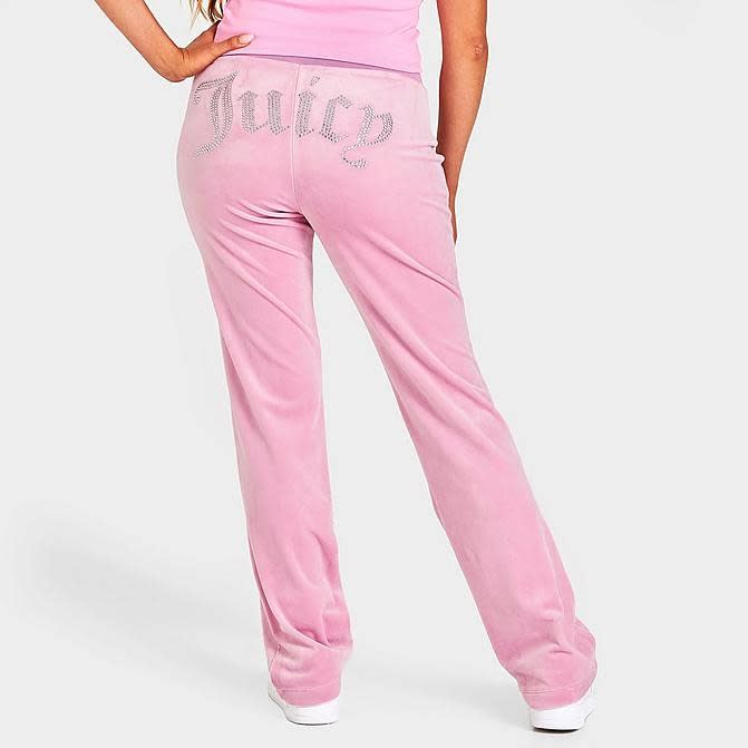 Juicy Couture OG Big Bling Velour Track Pants