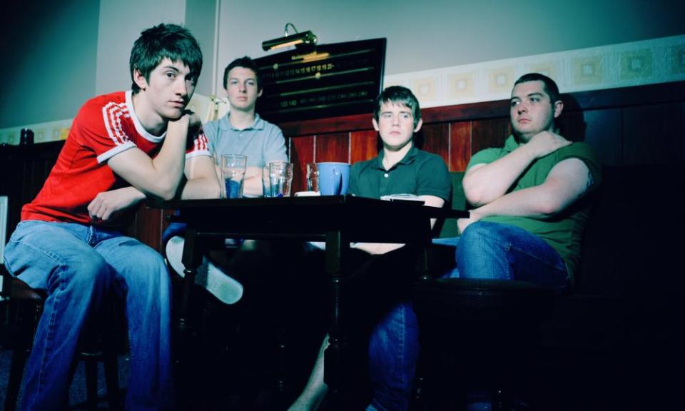 Arctic Monkeys in their meteoric rise in 2006, the subject of a new podcast series.