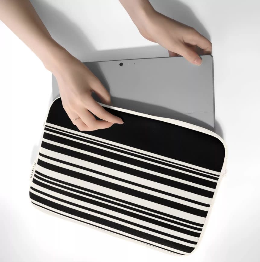 Once your day is done, you might want to reach for your personal laptop. This sleeve will help you separate the two. <a href="https://fave.co/2xob8Rw" target="_blank" rel="noopener noreferrer">Find it for $20 at Target</a>.