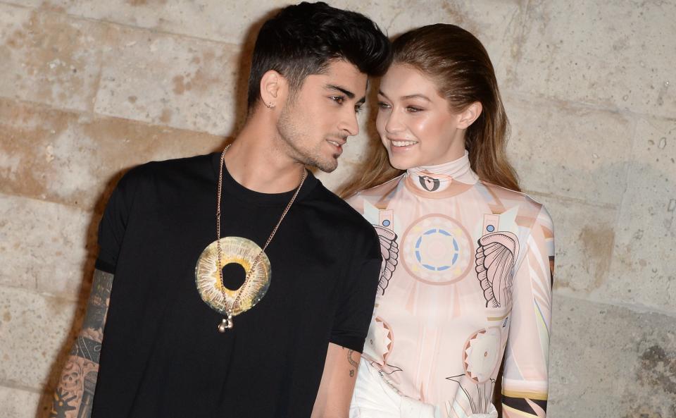 Gigi Hadid and Zayn Malik