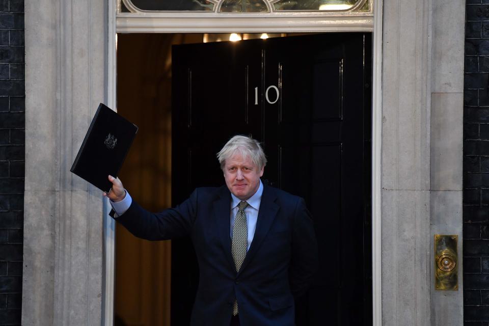<p>Boris Johnson owed his success to ‘Red Wall’ seats in the North, dramatically snatched from Labour</p> (AFP via Getty Images)