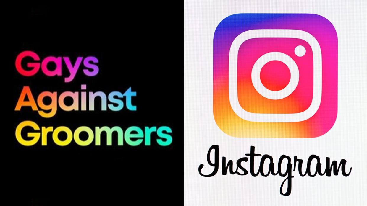 Gays Against Groomers and Instagram