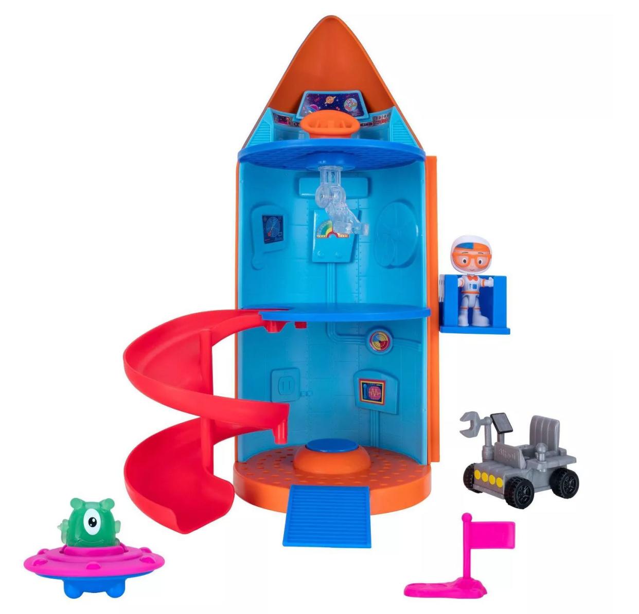 Blippi Rocket Ship Large Playset