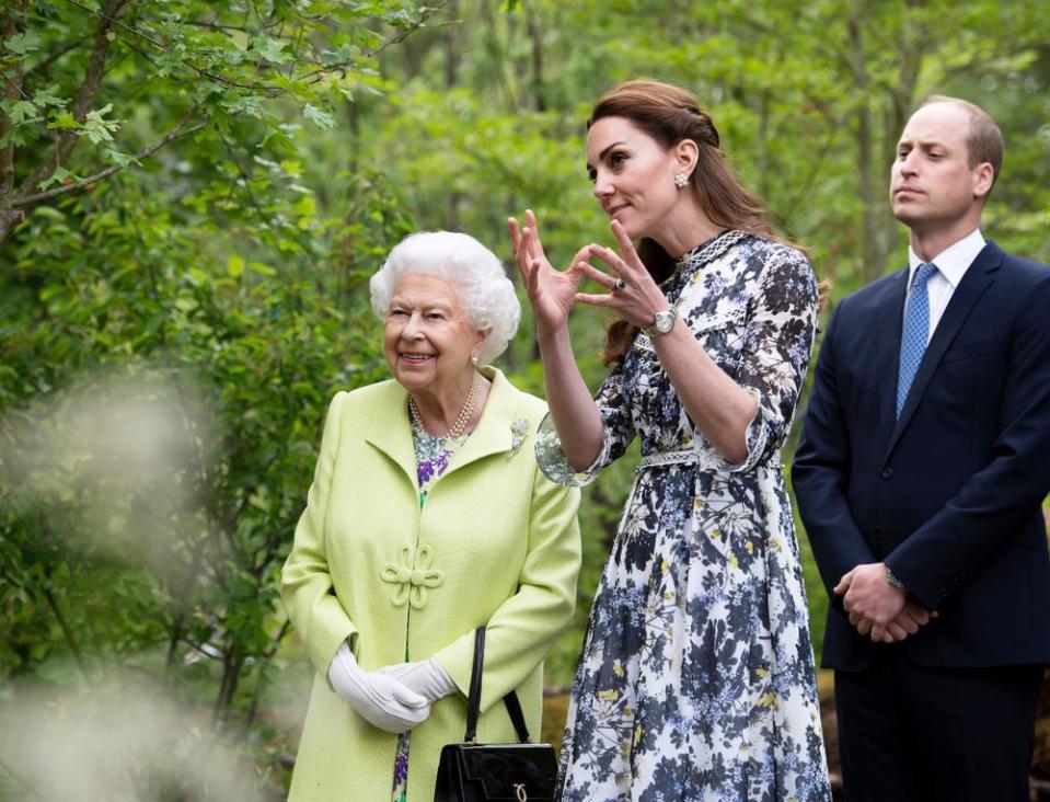 Kate Middleton Attends Garden Party at Buckingham Palace