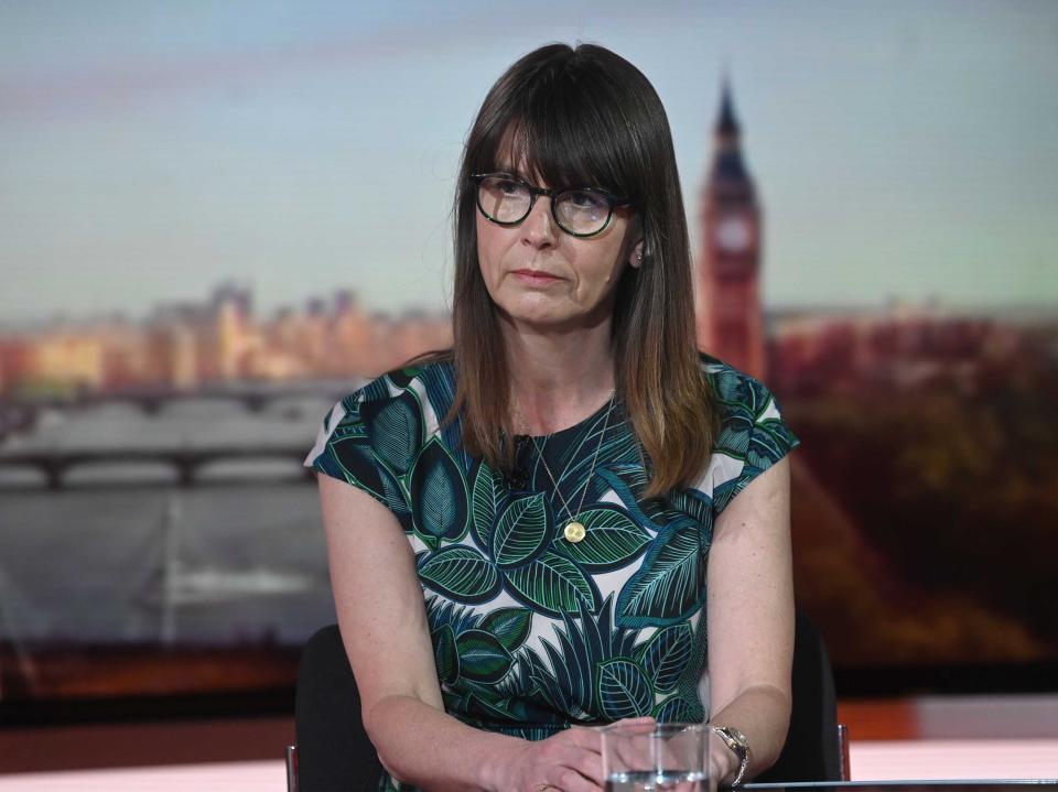 For use in UK, Ireland or Benelux countries only BBC handout photo of Dr Susan Hopkins, chief medical adviser for UKHSA, appearing on the BBC One current affairs programme, Sunday Morning. Picture date: Sunday May 22, 2022.