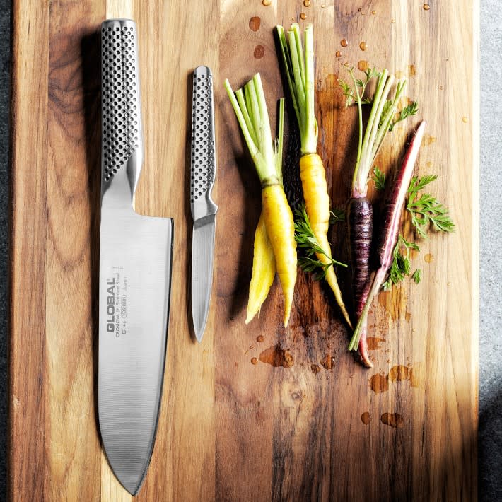 <p><a href="https://go.redirectingat.com?id=74968X1596630&url=https%3A%2F%2Fwww.williams-sonoma.com%2Fproducts%2Fglobal-classic-2-piece-santoku-and-paring-g-4615&sref=https%3A%2F%2Fwww.townandcountrymag.com%2Fstyle%2Fhome-decor%2Fg37599279%2Fbest-wedding-gifts%2F" rel="nofollow noopener" target="_blank" data-ylk="slk:Shop Now;elm:context_link;itc:0;sec:content-canvas" class="link rapid-noclick-resp">Shop Now</a></p><p>Classic 2-Piece Set, 7" Santoku Knife & Paring Knife</p><p>williams-sonoma.com</p><p>$149.95</p>