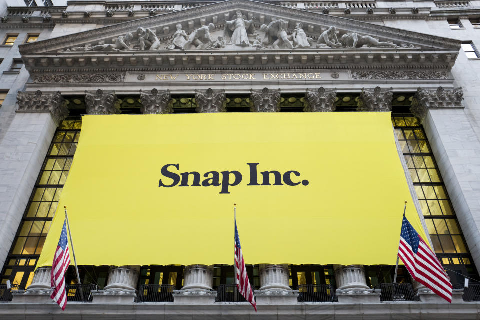 Companies like Snap have made their IPOs with special classes of voting shares to retain control, a move that some shareholders disapprove of. Other tech companies may be eyeing IPOs with even more restrictions for shareholders — such as the right to sue in a class action. (AP Photo/Mark Lennihan)