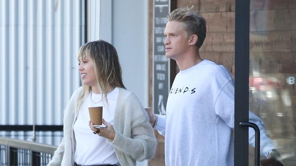 The pair spent nearly all weekend together, including going on a coffee run on Sunday.