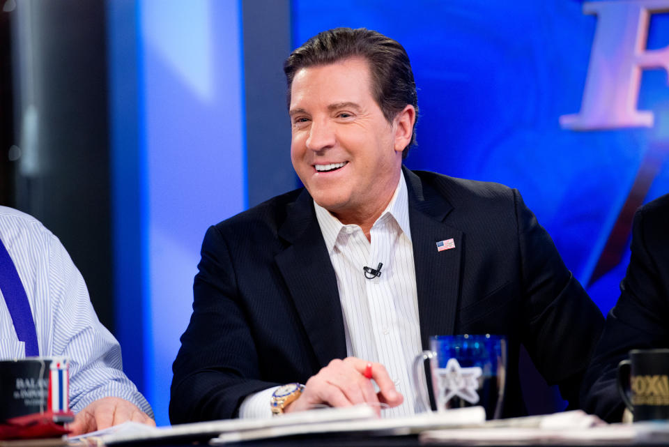Eric Bolling attends Fox&nbsp;News' "The Five" on Feb.&nbsp;26, 2014, in New York City.&nbsp; (Photo: Noam Galai via Getty Images)