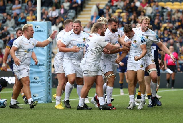 Exeter claimed victory at Sixways