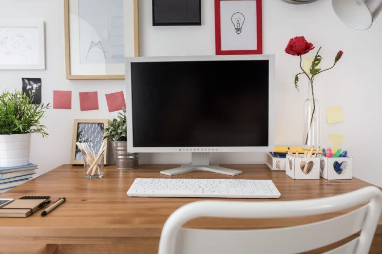 A tidy desk = a tidy mind [Photo: Getty]