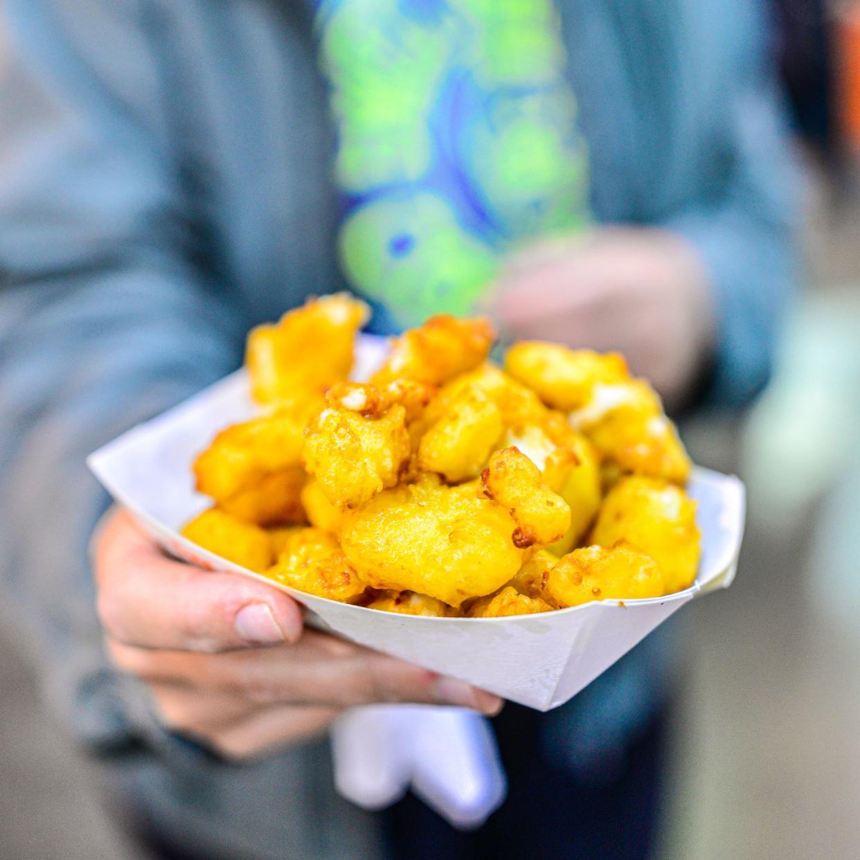 best state fair foods new mexico green chili cheese curds