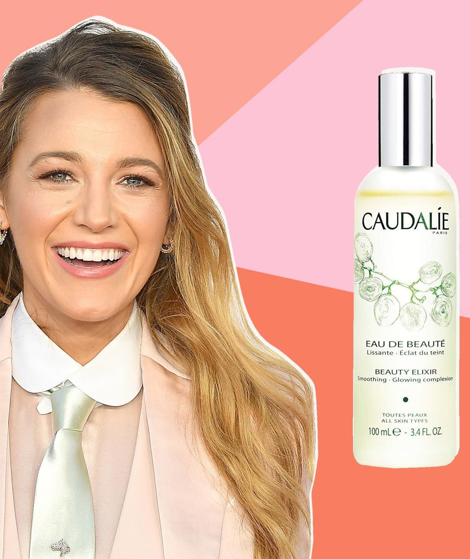 The actress uses affordable skincare and makeup products that you can shop on Amazon like the CeraVe Sunscreen with SPF 50, Caudalie Beauty Elixir, and Burt’s Bees lip balm.