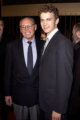 Irwin Winkler and Hayden Christensen at the Hollywood premiere of Life as a House