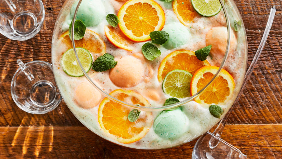 Orange Sherbet Punch