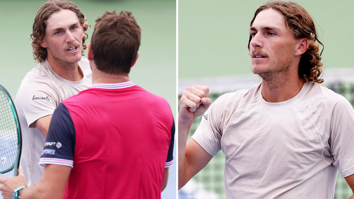 Max Purcell stuns tennis world again in staggering takedown of Stan Wawrinka