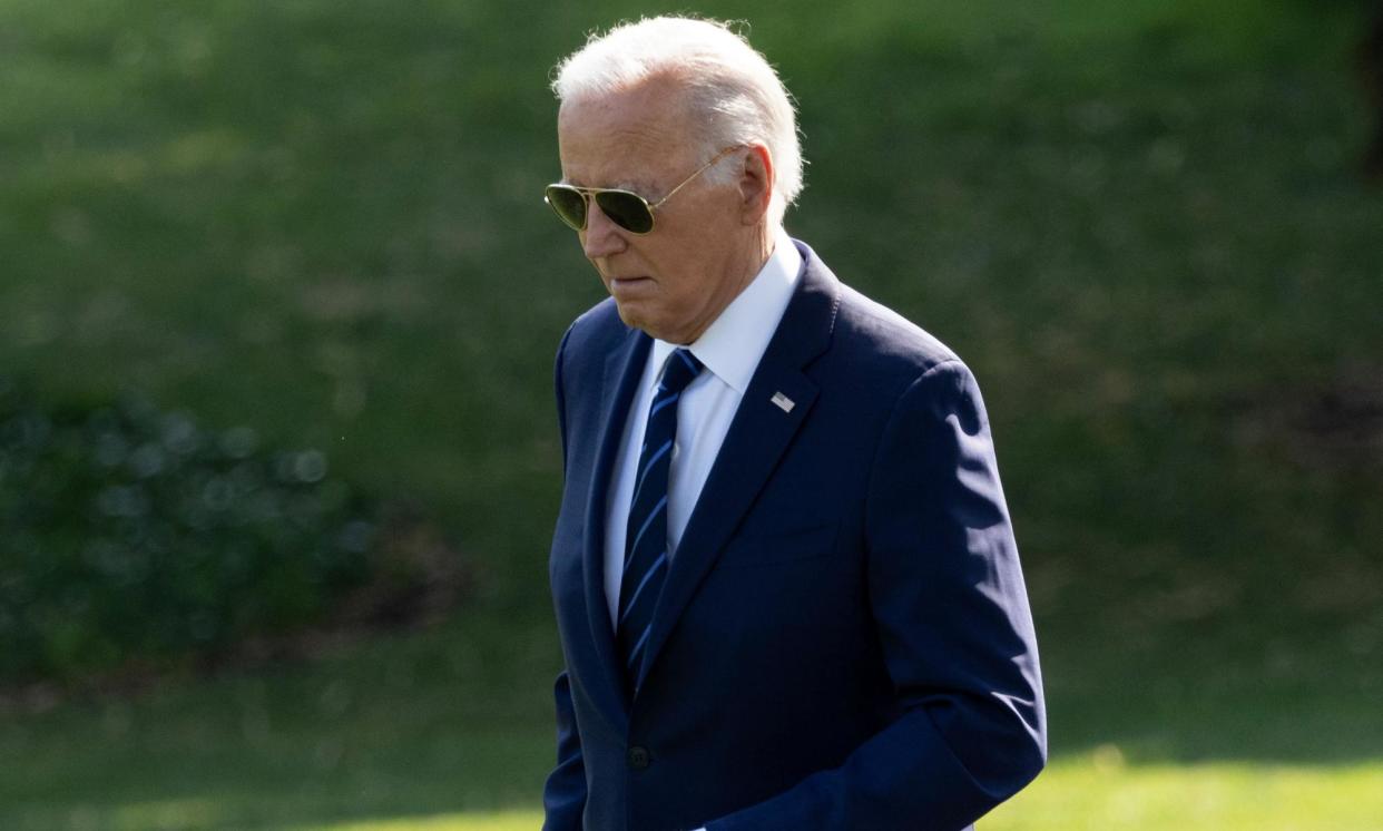 <span>President Joe Biden will announce the rent control plan in Nevada on Tuesday.</span><span>Photograph: Michael Reynolds/EPA</span>