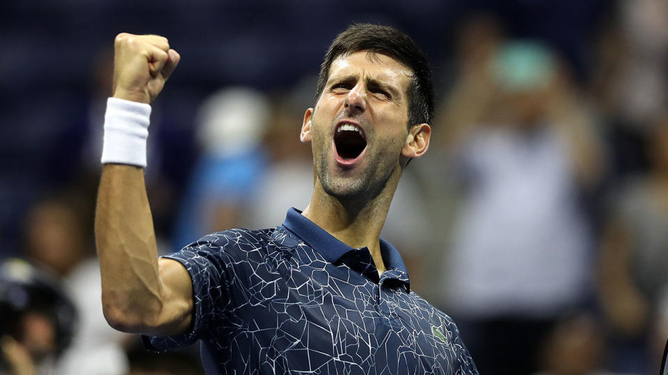 Novak Djokovic is in the hot seat to claim the World No.1 ranking by the end of the year. Pic: Getty