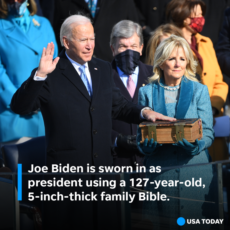 The whole world watched on Jan. 20, 2021, as Joe Biden was sworn in as the 46th U.S. president.