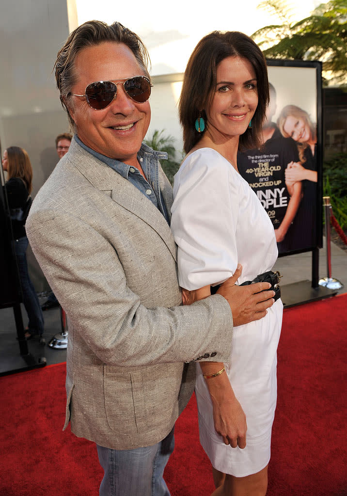 Funny People LA Premiere 2009 Don Johnson and wife