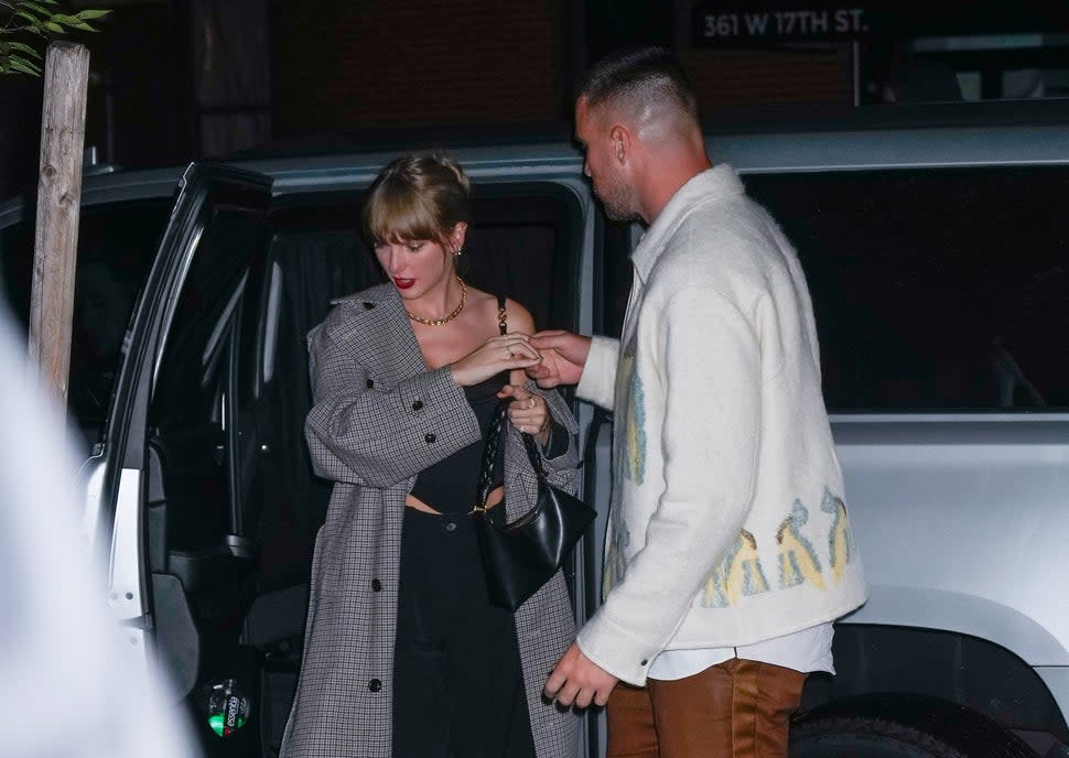 Taylor Swift and Travis Kelce