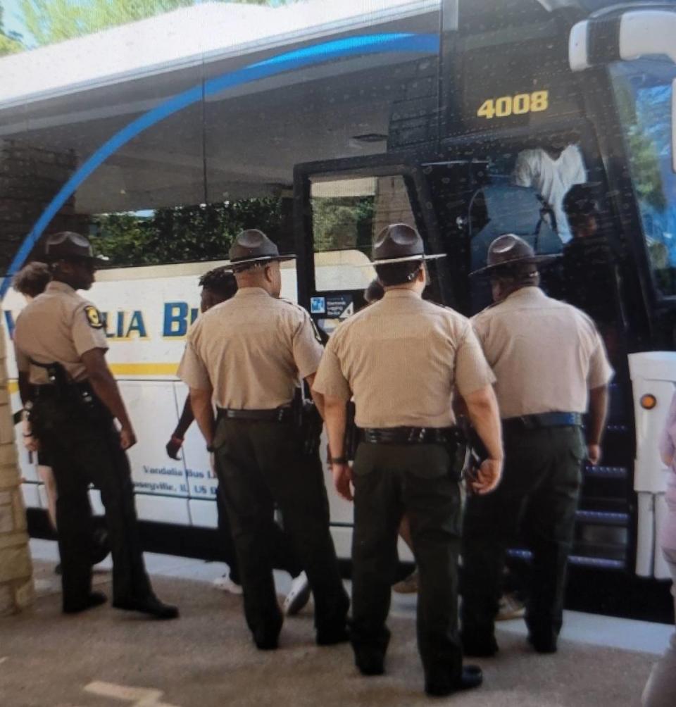 Officers are ready to greet cadets at the Team Illinois Youth Police Camp. This year’s camp will take place Sunday, July 16, through Saturday, July 22, at Principia College in Elsah, Illinois.