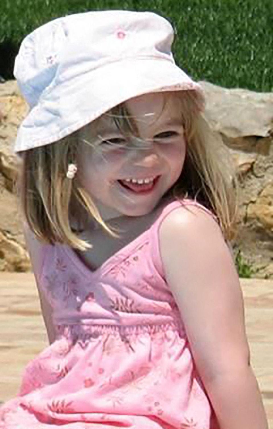 Madeleine McCann who disappeared in Praia da Luz, Portugal on May 3, 2007 (METROPOLITAN POLICE/AFP via Gett)