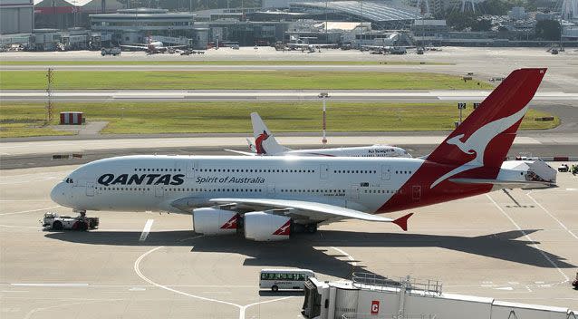 A Qantas Melbourne-bound flight has been forced to turn around following a passenger disruption. Source: Getty