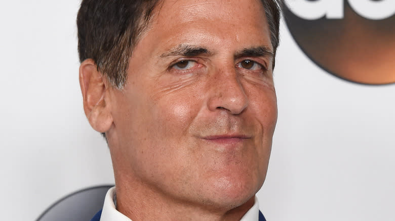 Mark Cuban smirking