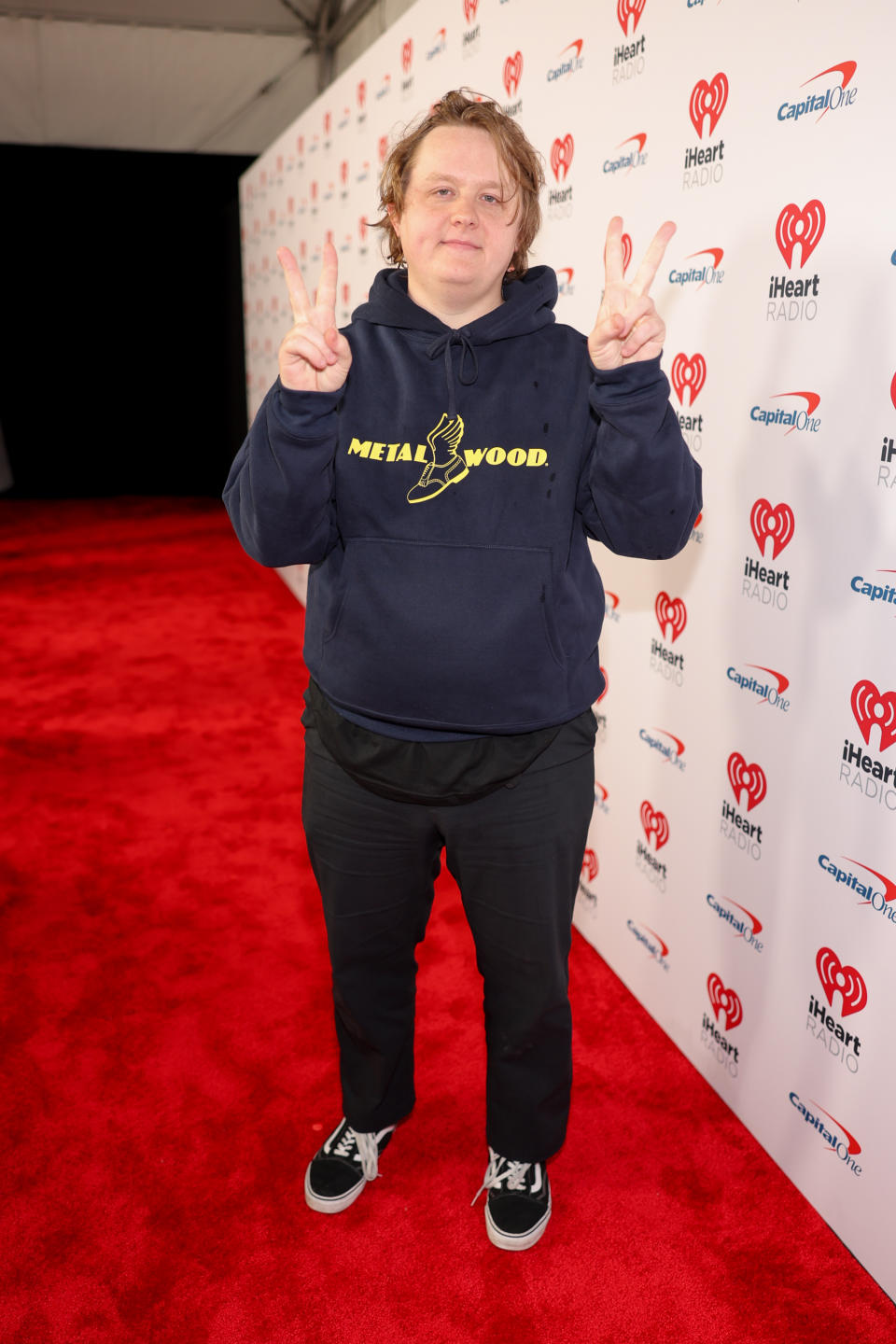 Lewis Capaldi at KIIS FM's iHeartRadio Jingle Ball 2022 held at The KIA Forum on December 2, 2022 in Inglewood, California.