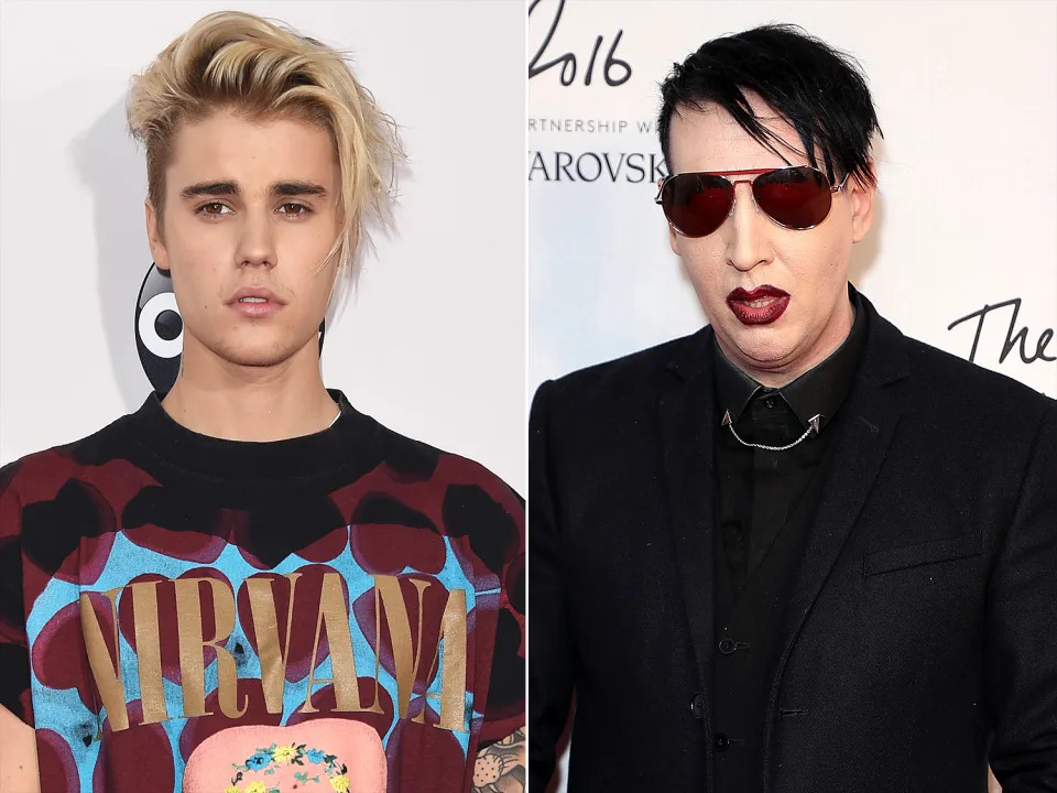 Marilyn Manson Says Justin Bieber Has the 'Mind of a Squirrel' and Says He's in a 'Religious Cult'