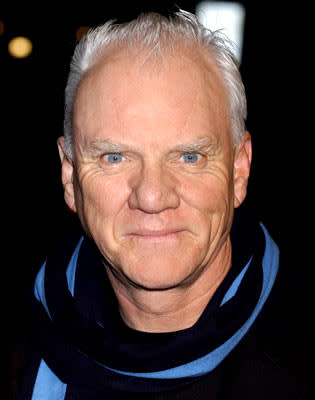 Malcolm McDowell at the Hollywood premiere of Universal Pictures' In Good Company