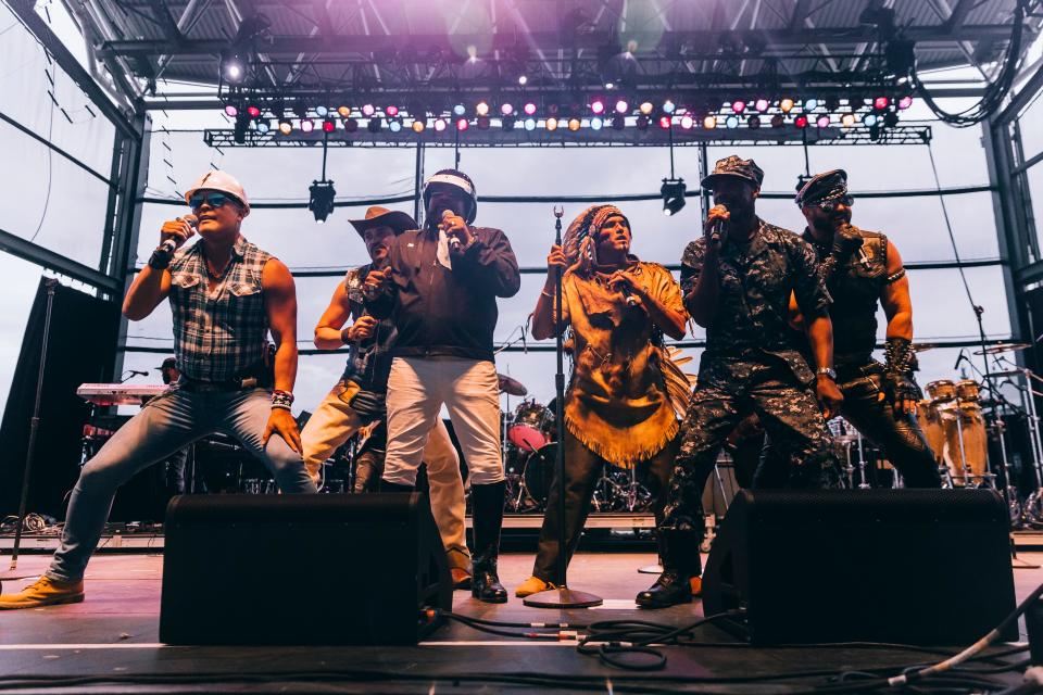 Village People perform at Summerfest's BMO Harris Pavilion on Saturday, July 2, 2022.